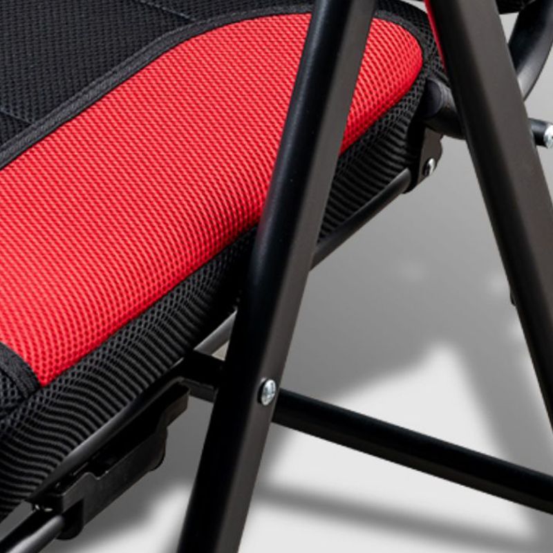 Standard manuale di reclinabile singolo in metallo contemporaneo con braccio