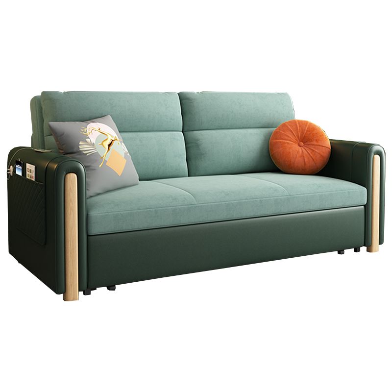 Canapé de canapé de lit convertible convertible avec oreillers avec oreillers