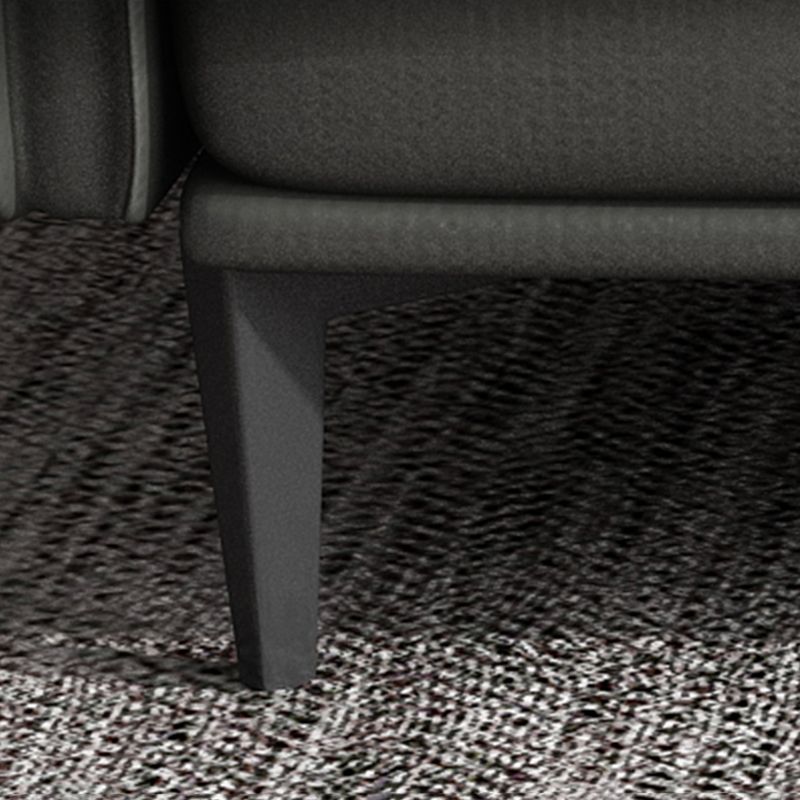 Faux Leather Sofa 33.46 " D x 30.70" H Square Arm  Sofa for Living Room