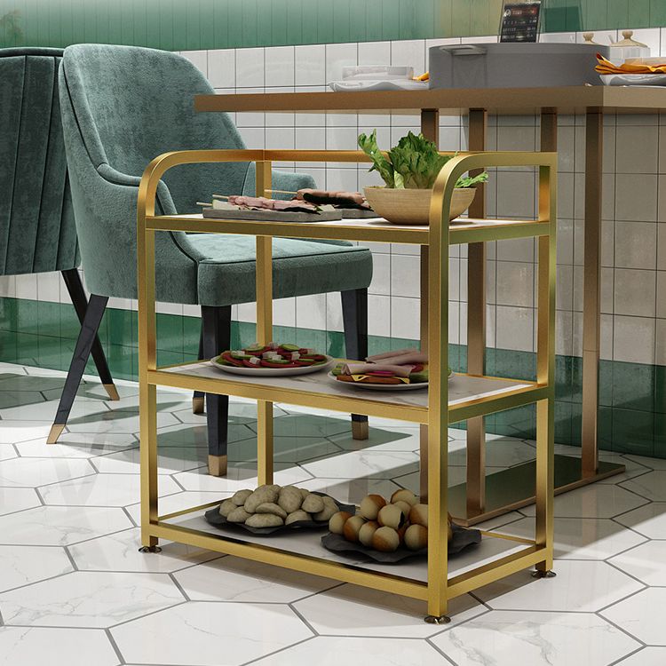 25,59 "H tavolo da preparazione moderno stazionario tavolo da preparazione rettangolare per sala da pranzo