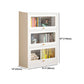 White Bookshelf Contemporary Style Bookcase with Door for Home Office Clearhalo 'Bookcases' 'furn' 'furn_bookcases' 'Furniture' 'furniture_bookcases' 'kitchen' 'kitchen_bookcases' 'Living Room Furniture' 'Office Furniture' 1200x1200_961b3a5b-0a3c-4a6e-9883-0f160103b8a7