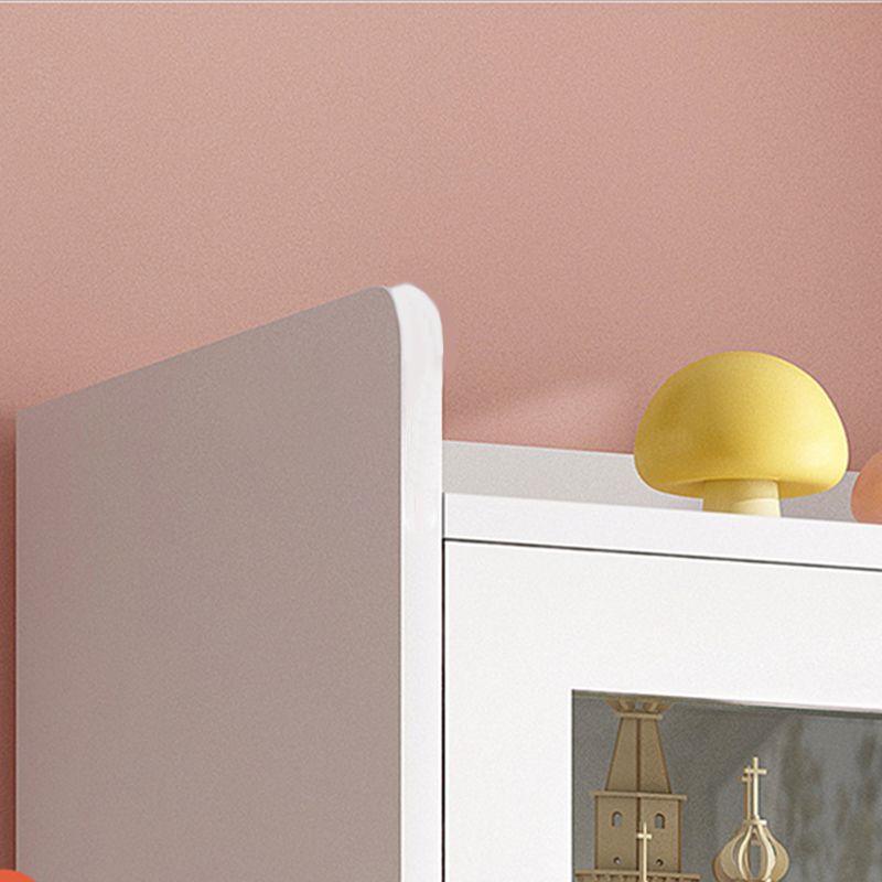 Bibliothèque de style moderne en bois fermé étanche standard avec porte pour le bureau à domicile