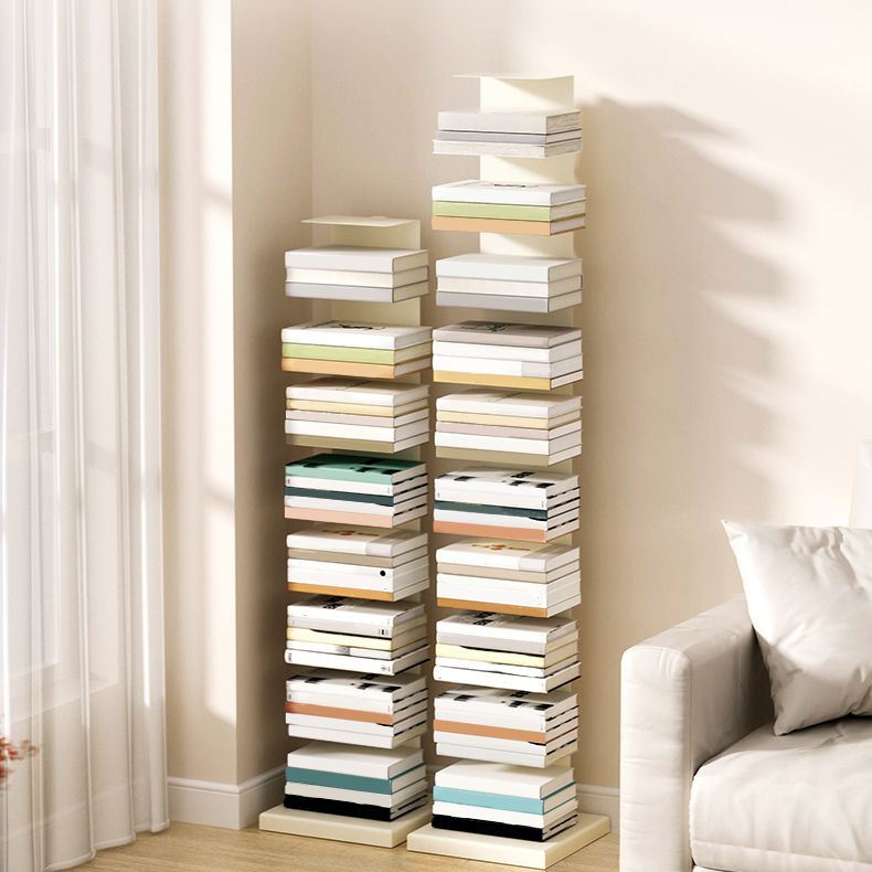 Étagères à étagère verticale à l'arrière fermé incluse une bibliothèque pour la salle d'étude