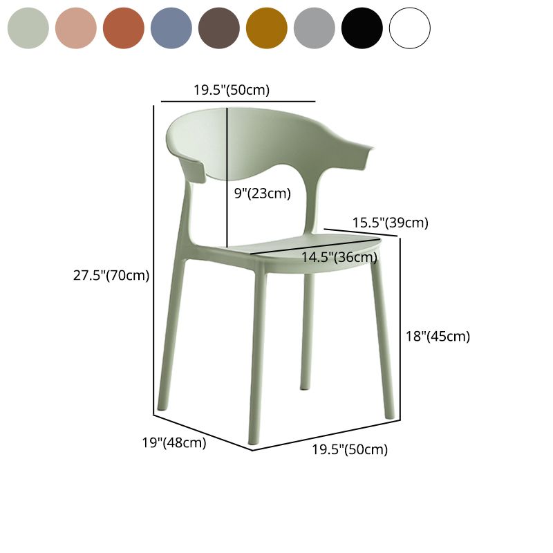 Macron Colorful Plastic Counter Stools Nordic Armrest Indoor Bar Stool Clearhalo 'Bar Furniture' 'Bar Stools' 'bar_stools' 'furn' 'furn_bar_stools' 'furniture_bar_stools' 'Kitchen & Dining Furniture' 'kitchen&dining_furn' 'kitchen' 'kitchen_furn' Furniture' 1200x1200_96248422-1ecd-4cf8-b9c2-340da0cf52c7