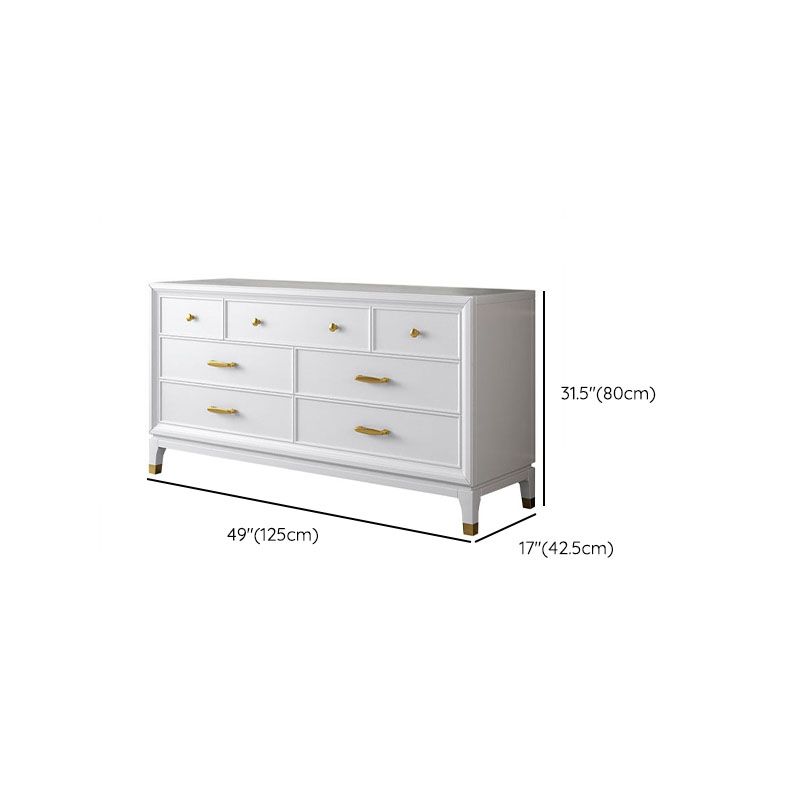 17.55-inch W Classic Glam Storage Chest Solid Wood Dresser with 5/7/9 Drawers Clearhalo 'Bedroom Furniture' 'Dressers & Chests' 'dressers_chests' 'furn' 'furn_dressers_chests' 'Furniture' 1200x1200_962618f3-2df9-414c-95da-d390c9a293ca