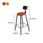 Industrial Bar Table Set 1/7 Pieces Solid Wood Rectangle Counter Table for Indoor Clearhalo 'Bar Furniture' 'furn' 'furn_home_bar_bar_sets' 'Furniture' 'Home Bars & Bar Sets' 'home_bar_bar_sets' 'Kitchen & Dining Furniture' 1200x1200_962687ed-dc5d-46fc-a248-f4022c1fcd5d