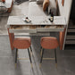Orange Bar Stool and Table Set Contemporary 1/2/3 Pieces Bar Table Set Clearhalo 'Bar Furniture' 'furn' 'furn_home_bar_bar_sets' 'Furniture' 'Home Bars & Bar Sets' 'home_bar_bar_sets' 'Kitchen & Dining Furniture' 1200x1200_962a1d67-a824-490d-abed-8d0f86e46c08