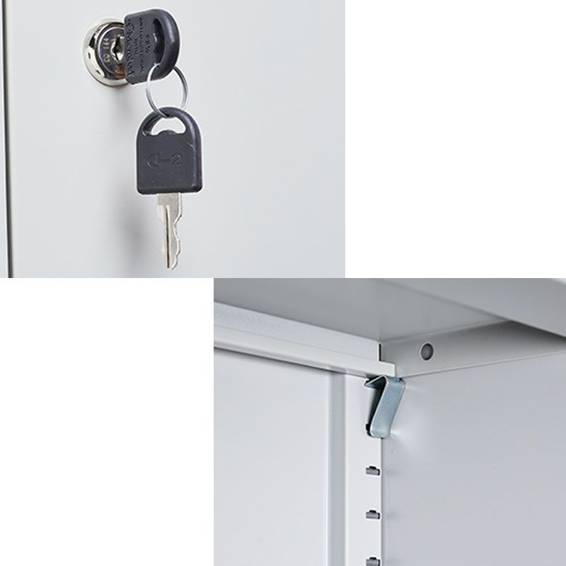 Estantes de almacenamiento de archivos metálicos Cajones de bloqueo de metal Archivo