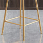 Nordic Style Bar-stool Round Seat Counter Bar Stool with Metal Legs for Home Use Clearhalo 'Bar Furniture' 'Bar Stools' 'bar_stools' 'furn' 'furn_bar_stools' 'Furniture' 'Kitchen & Dining Furniture' 1200x1200_962a778d-280f-4d83-b6df-59b2813a8716