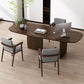 Oval Pine Solid Wood Table Simplicity Dining Room Collection with Double Pedestal Clearhalo ' dining_table' 'Dining Tables & Seating' 'Dining Tables' 'furn' 'furn_dining_table' 'Furniture' 'furniture_dining_table' 'Kitchen & Dining Furniture' 'kitchen&dining_furn' 'kitchen' 'kitchen_dining_table' 1200x1200_962a8f2d-6fab-4277-afd3-d12b6ea246a6