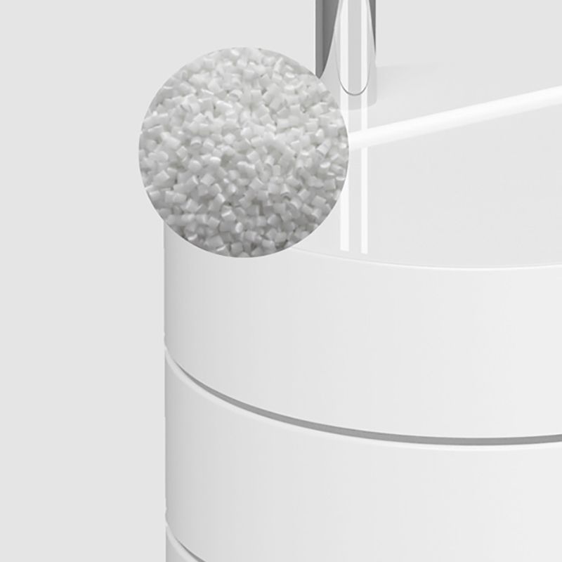 Modern acryl nachtkastje multi-level opslag accenttafel nachtkastje voor woonkamer