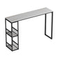Glam Bar Pub Table Set 1/3 Pcs Stone Top Bar Table with Upholstered Stools Clearhalo 'Bar Furniture' 'furn' 'furn_home_bar_bar_sets' 'Furniture' 'Home Bars & Bar Sets' 'home_bar_bar_sets' 'Kitchen & Dining Furniture' 1200x1200_962cf508-52dd-4222-891c-6291745346c2