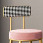 Scandinavian Matte Finish Velvet Barstool Footrest Coffee Shop Stool Clearhalo 'Bar Furniture' 'Bar Stools' 'bar_stools' 'furn' 'furn_bar_stools' 'Furniture' 'furniture_bar_stools' 'Kitchen & Dining Furniture' 1200x1200_962f6c19-d741-45a5-bf58-3ee3f0e7ca86