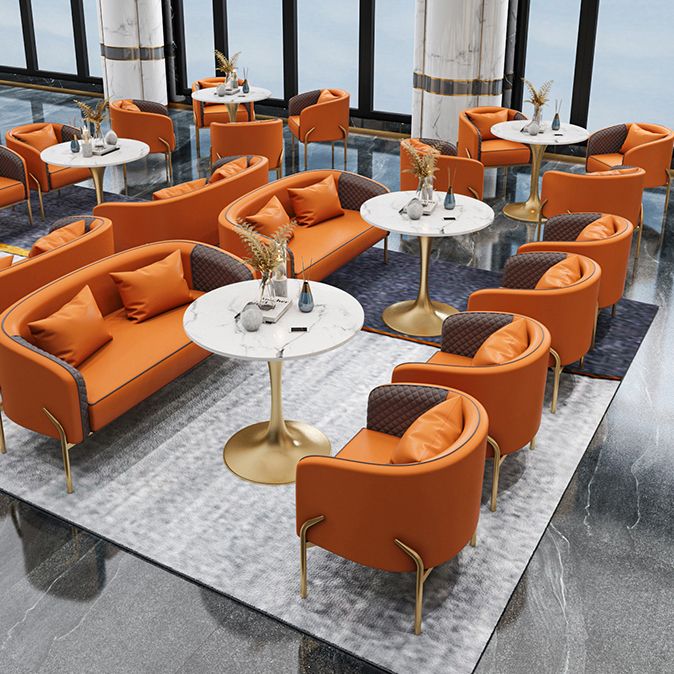 Round Tulip Base Dinette Table Traditional Luxury Stone Dining Room Collection Clearhalo ' dining_table' 'Dining Tables & Seating' 'Dining Tables' 'furn' 'furn_dining_table' 'Furniture' 'furniture_dining_table' 'Kitchen & Dining Furniture' 'kitchen&dining_furn' 'kitchen' 'kitchen_dining_table' 1200x1200_9630e9ed-ffc9-4d00-b3ac-03c187f5a667
