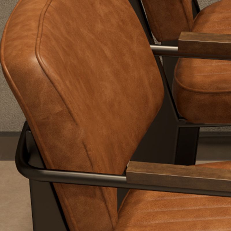 Industrieel 1/2/5 stuks meubels vaste houten rechthoek eetkamer meubels in bruin gezet