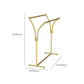 Silver/Gold Free Standing Hall Tree Contemporary Hall Stand for Living Room