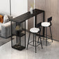 Contemporary Style Dining Bar Counter Table Rectangle Table for Kitchen Clearhalo 'Bar Furniture' 'Bar Tables' 'bar_tables' 'Furniture' 'furniture_bar_tables' 'Kitchen & Dining Furniture' 1200x1200_9636bb17-1336-4859-822b-ef7ddaf9a736