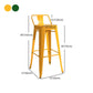 Industrial Square Bar and Counter Stool Metal Stool with 4 Legs Clearhalo 'Bar Furniture' 'Bar Stools' 'bar_stools' 'furn' 'furn_bar_stools' 'Furniture' 'furniture_bar_stools' 'Kitchen & Dining Furniture' 1200x1200_9637745c-1485-4bbb-86aa-5f4ec1a1a4f2