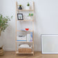 Contemporary Ladder Bookcase Solid Wood Open Back Bookshelf with Shelves Clearhalo 'Bookcases' 'furn' 'furn_bookcases' 'Furniture' 'Office Furniture' 1200x1200_96387a01-2770-4a61-9031-ee2714aaf755