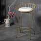 Industrial Metal Round Barstool Patio Bar Stool with Metal Legs Clearhalo 'Bar Furniture' 'Bar Stools' 'bar_stools' 'furn' 'furn_bar_stools' 'Furniture' 'Kitchen & Dining Furniture' 1200x1200_9638b3ff-5b2f-43f1-8ba3-0138e898d7ae