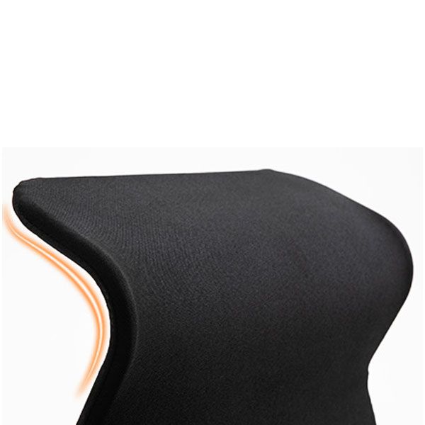 Moderne ergonomische computerstoel Chrome Frame Bure stoel met metalen basis