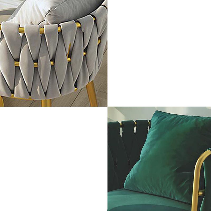 Cushion Back Lounge Chair Basic Four Leg Vanity Chair for Living Room Clearhalo 'Accent Chairs' 'accent_chairs' 'Chairs & Seating' 'furn' 'furn_accent_chairs' 'Furniture' 'Living Room Furniture' 1200x1200_963a880b-2f02-4852-8e0e-f3a6a162e2c6