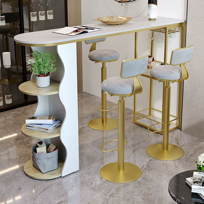 Tavolo da pranzo in pietra in pietra bianca tavolo da pranzo tradizionale bar di lusso con base a slitta