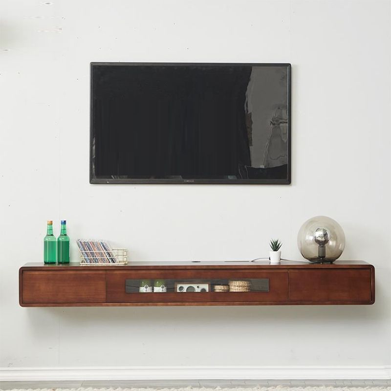 Console porta TV a parete Console multimediale TV in legno con cassetti