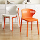 Contemporary Indoor Plastic Wingback Stackable Armless Dining Side Chair Clearhalo 'Dining Chairs' 'Dining Tables & Seating' 'dining_chair' 'furn' 'furn_dining_chair' 'Furniture' 'Kitchen & Dining Furniture' 1200x1200_9640358b-20b9-4489-a293-ad33a750e66b