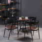 Modern Round Solid Wood Dining Set 1/2/3/4/5 Pieces Dining Set