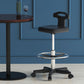 Adjustable Counter Bar Stool Backrest Plastic Bar Stool with Swivel in Black Clearhalo 'Bar Furniture' 'Bar Stools' 'bar_stools' 'furn' 'furn_bar_stools' 'furniture_bar_stools' 'Kitchen & Dining Furniture' 'kitchen&dining_furn' 'kitchen' 'kitchen_furn' Furniture' 1200x1200_96532f22-54fe-40b2-a00f-39b7e8a1d316