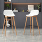 Modern Armless Backrest Counter Stool Wood Cashier Bar Stool with Plastic Seat Clearhalo 'Bar Furniture' 'Bar Stools' 'bar_stools' 'furn' 'furn_bar_stools' 'furniture_bar_stools' 'Kitchen & Dining Furniture' 'kitchen&dining_furn' 'kitchen' 'kitchen_furn' Furniture' 1200x1200_9655b548-a9bd-423e-9ba9-b78279ed125e