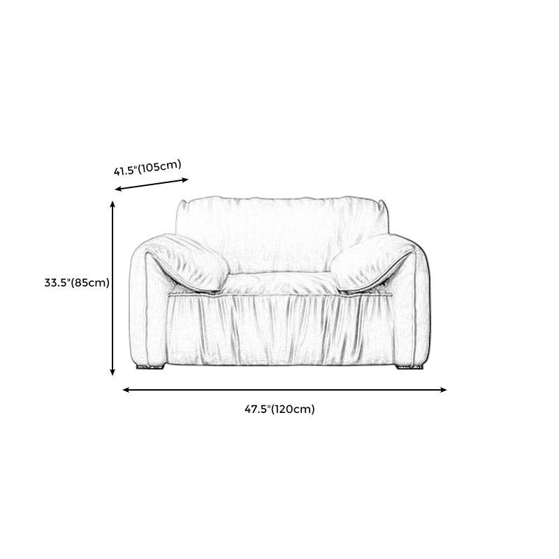 Living Room Pillow Top Arm Standard Sofa Light Gray Couch for Apartment Clearhalo 'furn' 'furn_sofas' 'Furniture' 'furniture_sofas' 'Living Room Furniture' 'Sofa' 'sofas' 1200x1200_9655ea95-5704-484a-a30a-0acd45588fb8