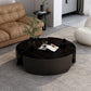 Modern Style White/black Rock Slab Top Round Metal Craft Coffee Table Clearhalo 'Coffee & Accent Tables' 'Coffee Tables' 'coffee_tables' 'furn' 'furn_coffee_tables' 'Furniture' 'Living Room Furniture' 1200x1200_9658c963-99ef-438e-8e48-596768a228e6
