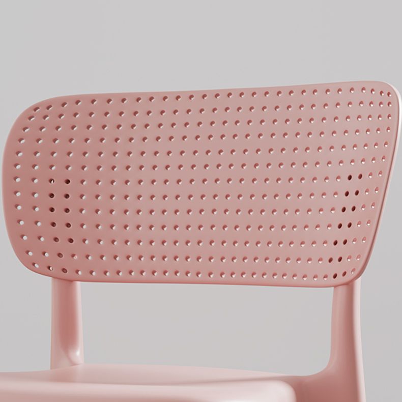 Plastic Contemporary Side Chair Open Back Dining Chairs for Dining Room Clearhalo ' kitchen&dining_furn' 'Dining Chairs' 'Dining Tables & Seating' 'dining_chair' 'Furniture' 'furniture_dining_chair' 'Kitchen & Dining Furniture' 'kitchen' 1200x1200_965aad42-89c7-4ce9-9e21-ff62baa86aed