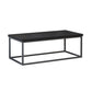 Table basse Frame/Frame Table basse rectangulaire moderne en MDF 18''H