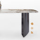 Simplicity Style Dinette Table Rectangle Stone Dining Room Table for Kitchen Clearhalo 'Dining Tables & Seating' 'Dining Tables' 'dining_table' 'furn' 'furn_dining_table' 'Furniture' 'Kitchen & Dining Furniture' 1200x1200_965eb75b-022b-4b1b-8b6f-82a08cc4527b