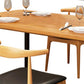 Industrial 1/2/5 Pieces Furniture Rectangle Solid Wood Dining Table Set in Brown