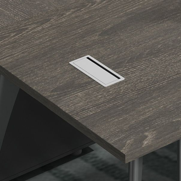 Contemporary Office Desk Black Cable Management Writing Desk Clearhalo 'furn' 'furn_office_desk' 'Furniture' 'Office Desks' 'Office Furniture' 'office_desk' 1200x1200_966057b4-2728-421e-a2b1-01849063a14c