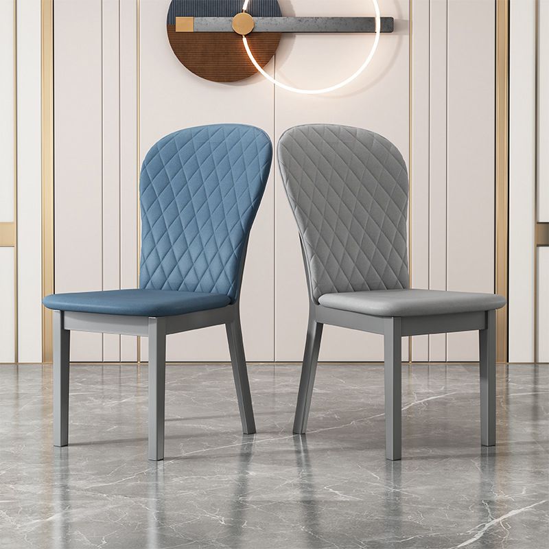 Sedia laterale per interni industriali in legno parsons sedia a braccia