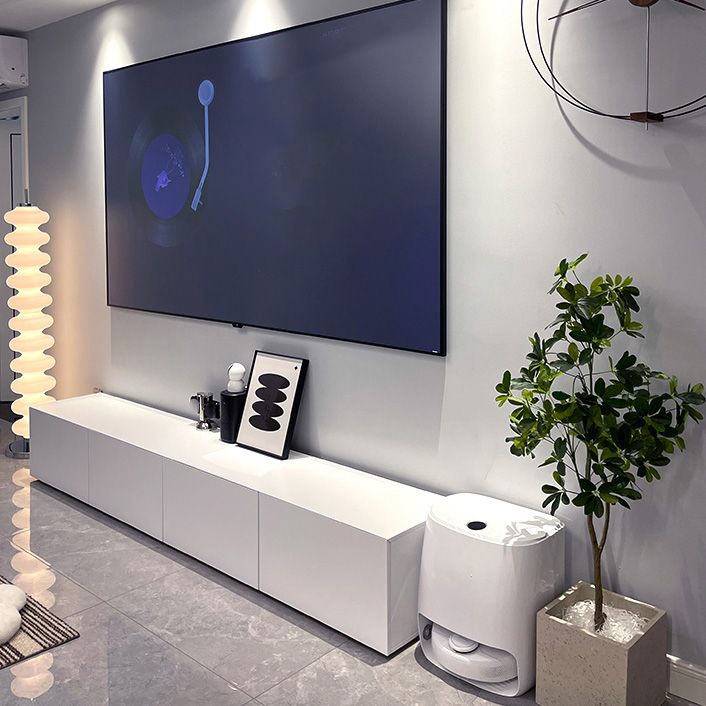 Wooden TV Stand Console Contemporary Media Console with 2 Drawers Clearhalo 'furn' 'furn_tv_stands_entertainment_centers' 'Furniture' 'Living Room Furniture' 'TV Stands & Entertainment Centers' 'TV Stands & Media Storage Furniture' 'tv_stands_entertainment_centers' 1200x1200_96647c14-f101-4f00-9bba-045e4b2bbf8f