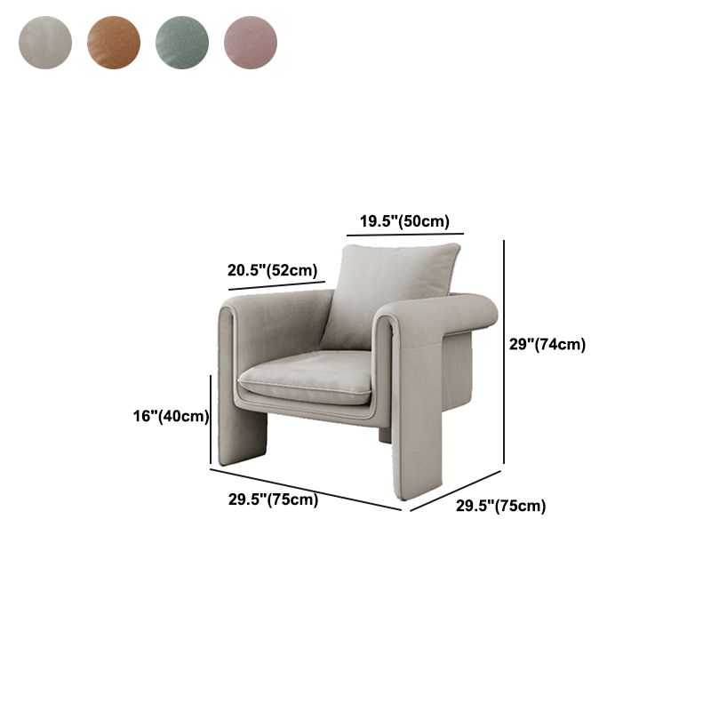 Sedia a spugna di spugna di spugna di filo da cuscino da 29,5 "largo contemporanei