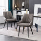 Modern PU Leather Side Chair Parsons Indoor Dining Chair for Home