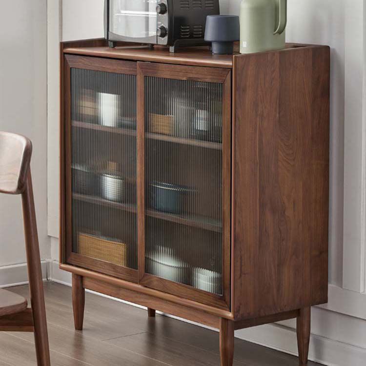 Modern Glass Doors Display Stand Pine Storage Cabinet for Living Room Clearhalo 'Display & China Cabinets' 'display_china_cabinets' 'furn' 'furn_display_china_cabinets' 'Furniture' 'Kitchen & Dining Furniture' 1200x1200_9668c2ee-cd8c-4afd-9692-bc47b2bb7158