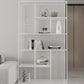 Open Metal Etagere Bookcase Modern Rectangular Shelf Bookcase Clearhalo 'Bookcases' 'Furniture' 'furniture_bookcases' 'kitchen' 'kitchen_bookcases' 'Living Room Furniture' 'Office Furniture' 1200x1200_966a6ba0-7ec9-4dc5-8892-f129279ce437