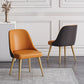 Nordic Design Faux Leather Dining Chairs Solid Back Armless Dining Chair Clearhalo ' kitchen&dining_furn' 'Dining Chairs' 'Dining Tables & Seating' 'dining_chair' 'furn' 'furn_dining_chair' 'Furniture' 'furniture_dining_chair' 'Kitchen & Dining Furniture' 'kitchen' 1200x1200_966eb926-dca0-4245-954f-556b9f6c4d84
