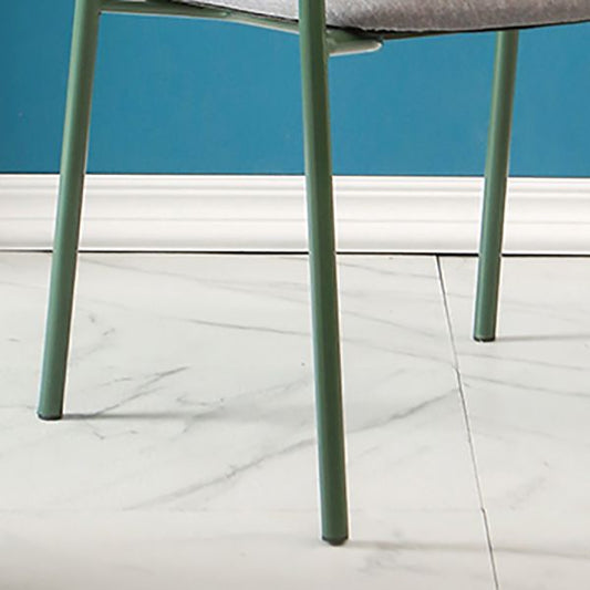 Contemporary Style Dining Chair Metal Open Back Dining Arm Chair Clearhalo 'Dining Chairs' 'Dining Tables & Seating' 'dining_chair' 'furn' 'furn_dining_chair' 'Furniture' 'Kitchen & Dining Furniture' 1200x1200_967b842f-7093-493e-b908-acdba862524c