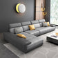 39.37 " H Faux Leather Pillow Top Arm Sofa & Chaise for Living Room