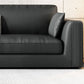 Contemporary Square Arm Couch Black Stain-Resistant Standard Sofa Clearhalo 'furn' 'furn_sofas' 'Furniture' 'furniture_sofas' 'Living Room Furniture' 'Sofa' 'sofas' 1200x1200_9683d0c8-d8e3-4f83-89fb-4a1d06e3c650