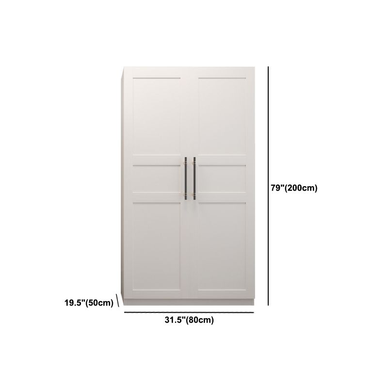 Modern Wardrobe Armoire Engineer Wood Armoire with Door for Bedroom Clearhalo 'Armoires & Wardrobes' 'armoires_wardrobes' 'Bedroom Furniture' 'furn' 'furn_armoires_wardrobes' 'Furniture' 1200x1200_96865b0a-efc3-4aba-9e31-38de56492e3e